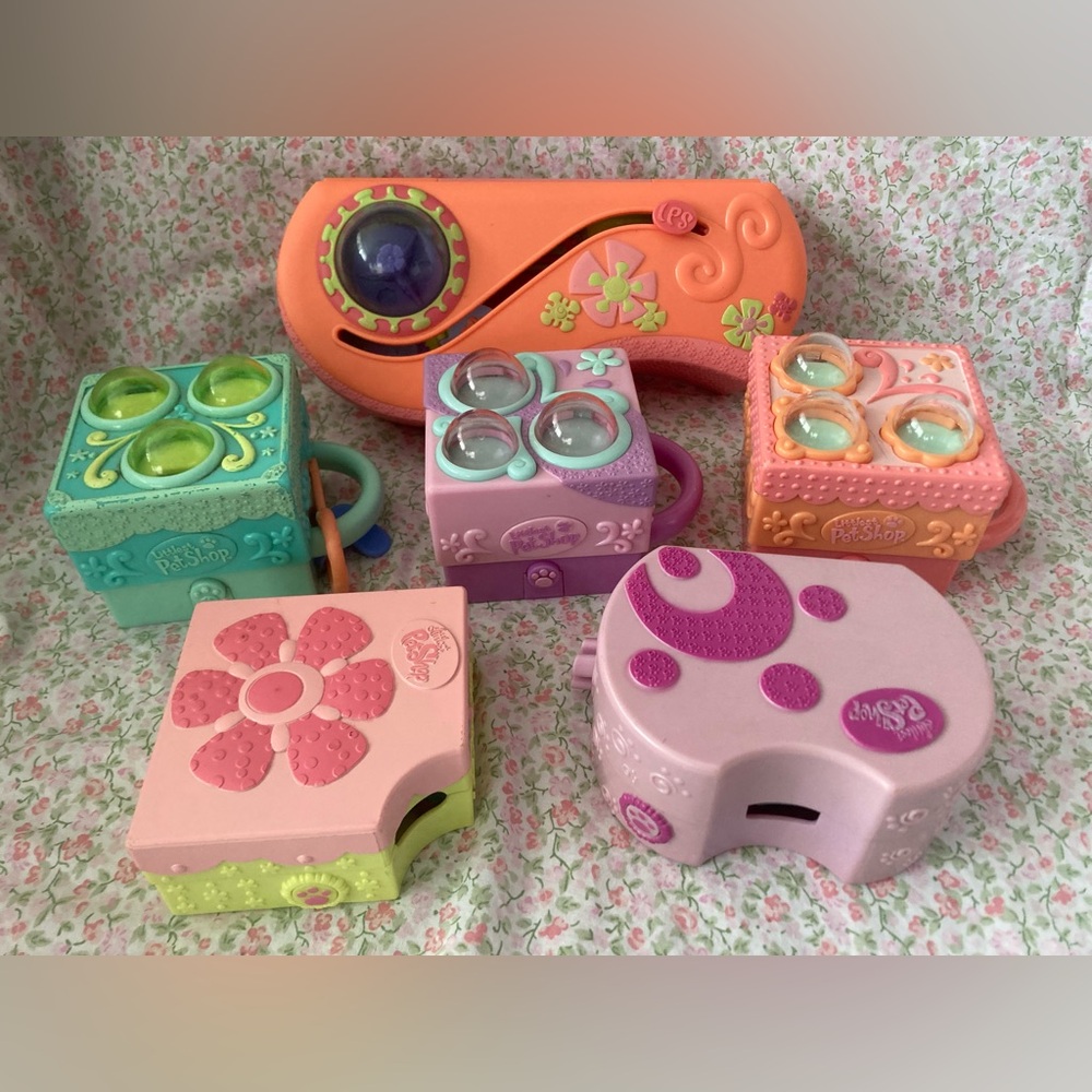 ✨BIG Littlest Pet Shop Mini Playsets Lot✨